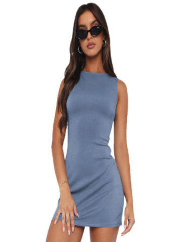 Olivia – Sexy Sleeveless Mini Dress