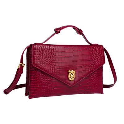Crocodile Luxe Mini Shoulder Bag – 2025 Edition