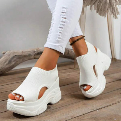Women's Thick Sole Mesh Sandals